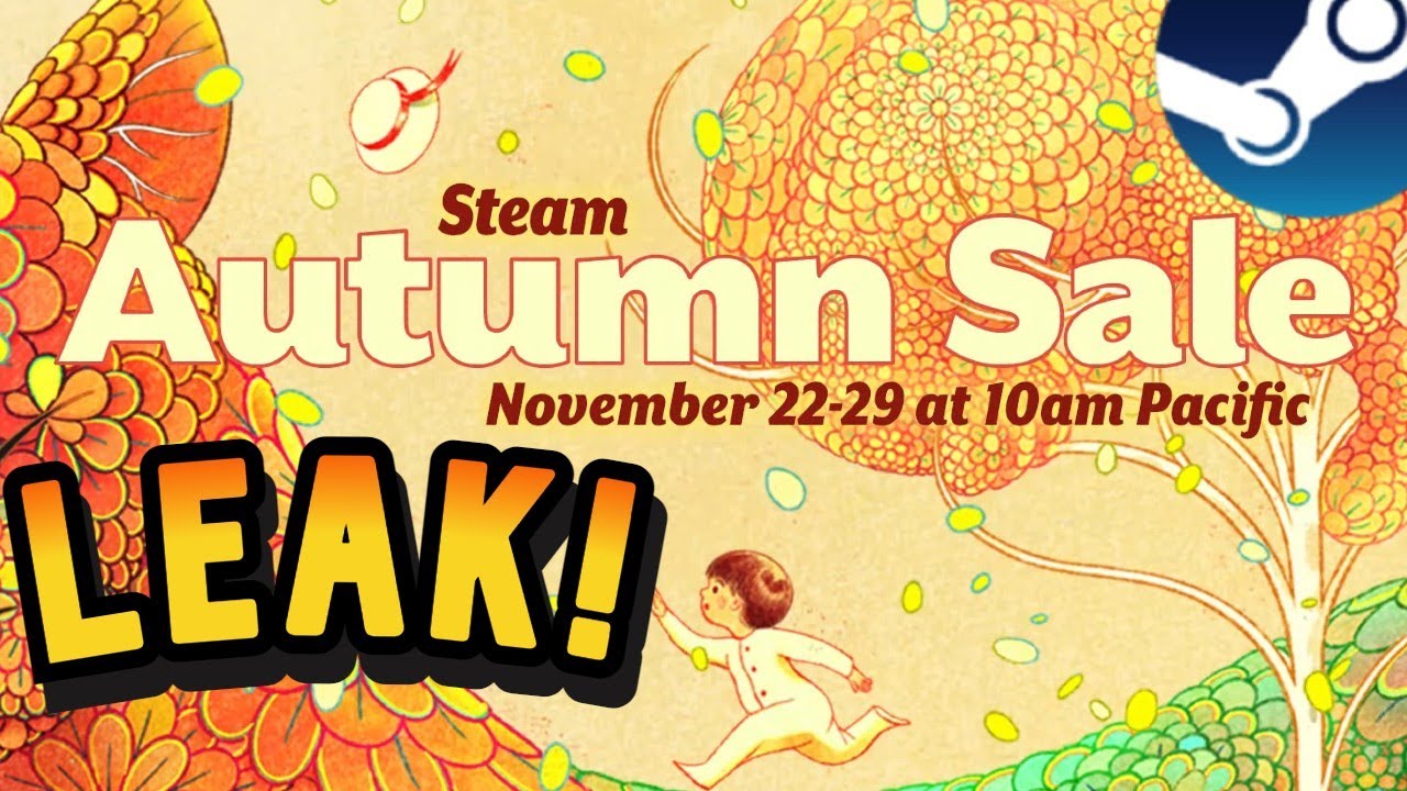 Leak! The Steam Autumn Sale 2022 is almost here! And Steam Base Builder Fest! With Steam Awards!