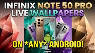 Infinix Note 50 Pro Official Live Wallpapers APK Download (All Android Devices) screenshot 5