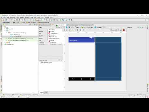 Implement Back button on Toolbar in Android Studio