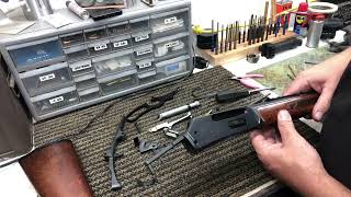 Complete disassembly of bolt and receiver of a Marlin 336