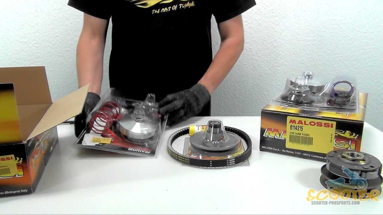 Produktvideo Overrange Kit Malossi MHR Wandler Variomatik | scooter-prosports.com
