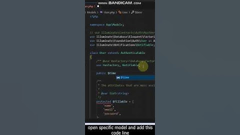 Disable Timestamps in Laravel Models #laravel #shorts