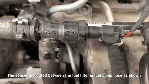 Seat Leon 2014 TDI Diesel Engine Temperature Sensor Location