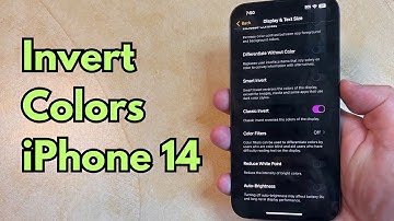 How to Invert Colors on iPhone 14