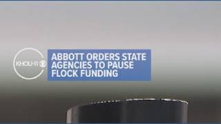 Abbott orders state agencies to pause Flock funding