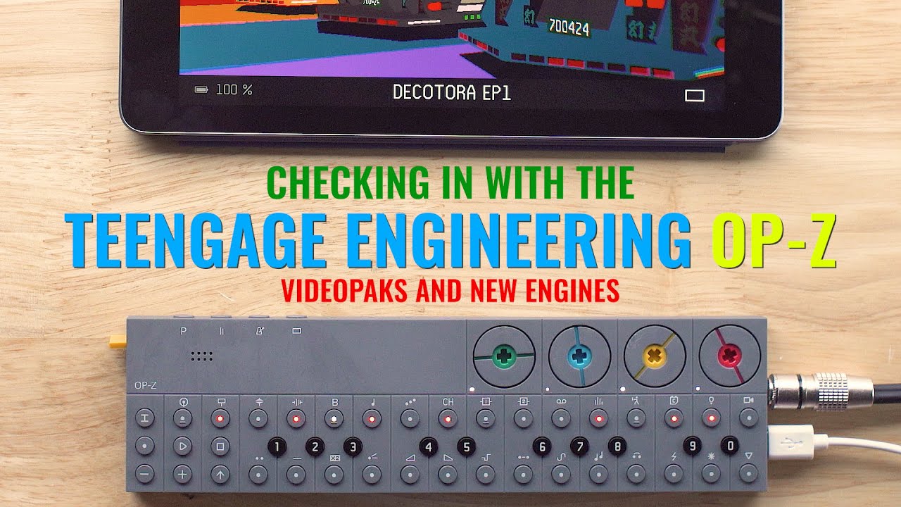 Teenage Engineering Slapper Nya Capcom Videopaks Till Op Z Lek Med Ljud Och Bild Fran Mega Man Och Street Fighter Feber Pryl