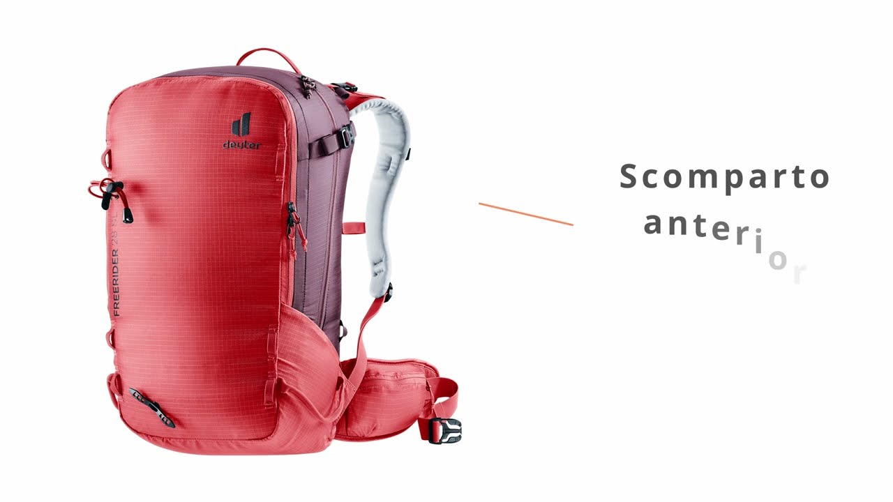 Zaino Deuter Freerider 28 Sl Donna - Per Escursionismo Invernale E Neve - Foto 12