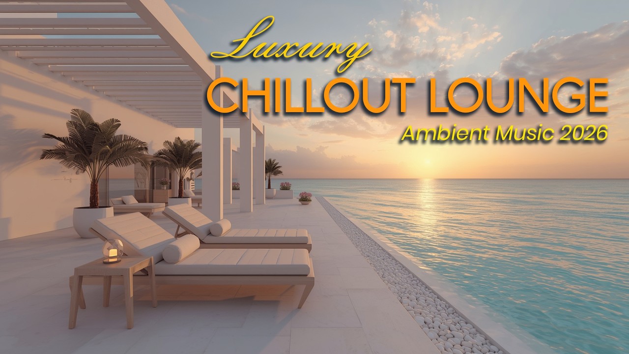 Sunset Chillout Lounge 🌅 Luxury Beach Lounge Music for Relaxing, Study ...