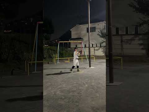 明石健志選手のホームランとバク宙?