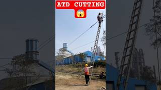 ATD Adjustment in OHE Line #shortsfeed
