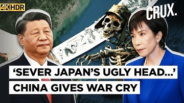 China’s PLA Invokes “Knife Ritual”, Shares Poster of ‘Beheading of Skull With Japan Army Cap’ | 4K
