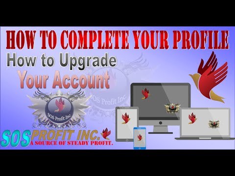 How to Complete Profile and Upgrade Account! SOS Profit Inc.|| Paid To Click | PTC Site ..