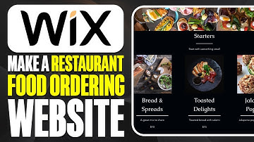How To Make a Restaurant Food Ordering Website in WIX (2025)