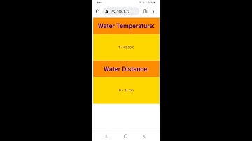 Индикатор заполнения ванной на ESP8266 and Ultrasonic Sensor HC-SR04. Bathroom water level measure.