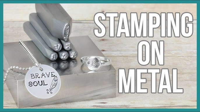 Metal Stamping 3mm Metal Stamps Steel Die Metal Stamping Kit