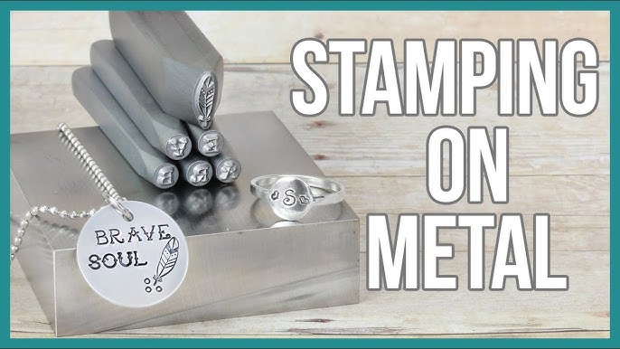 How to Create a Custom Metal Stamp for Jewelry with Matthieu