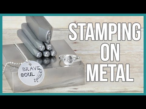How to Stamp on Metal, Metal Stamping for Beginners - Beaducation.com 