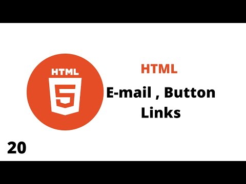 E-mail link in HTML | Button link In HTML | How to make mail link using HTML