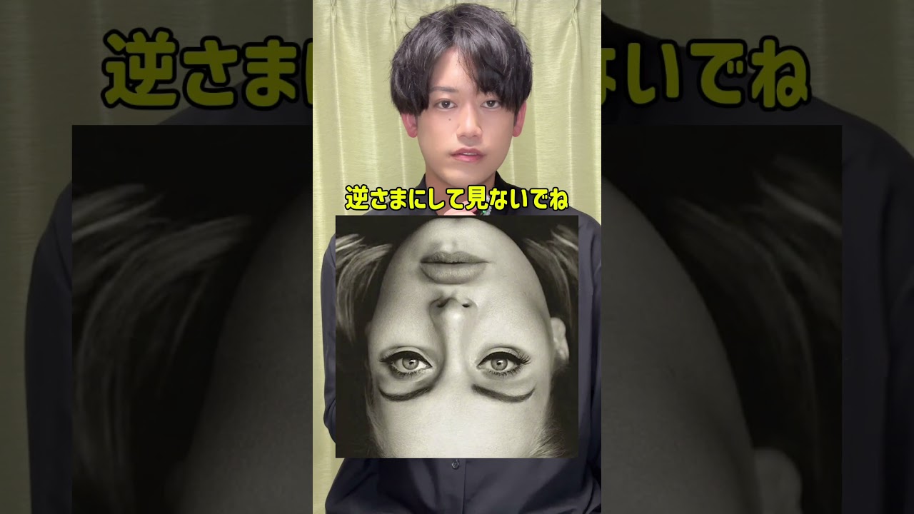 逆さまにして見ないでね