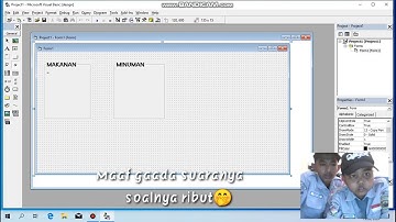 Tutorial  membuat menu makanan mengunakan visual basic😂👍