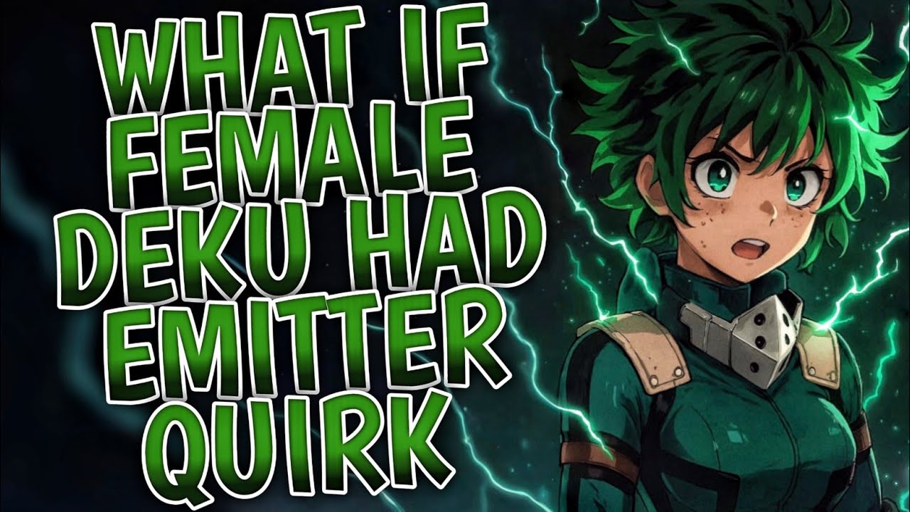 What If Female Deku Had Emitter Quirk ?