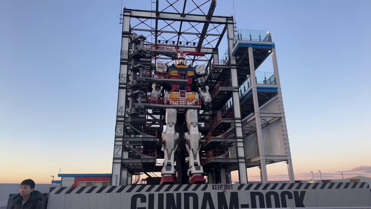 🔴IRL -  in Yokohama - Gundam Factory Yokohama 