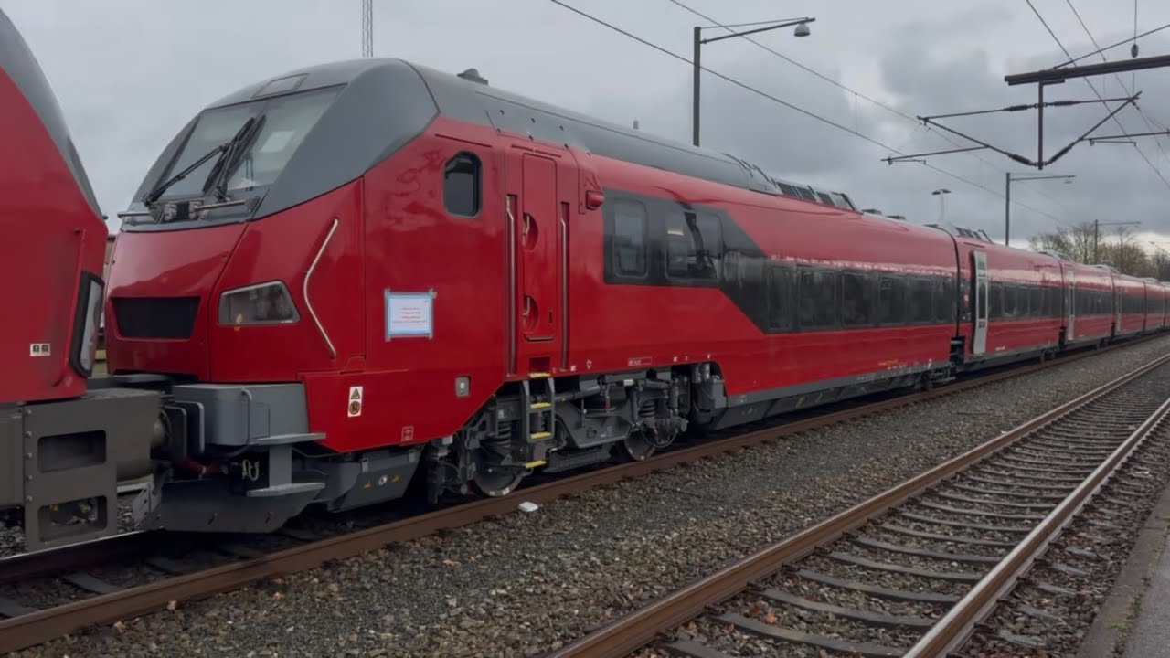DSB Talgo Styrevogn og SJ Nattog | Blandet Tog i Padborg og Kolding