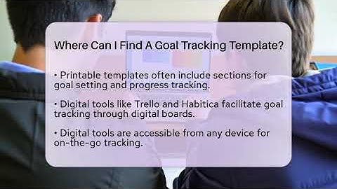 Where Can I Find A Goal Tracking Template? - Ultimate Study Hacks