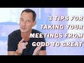 How to take your staff meetings from good to great  leadership skills