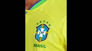 Sustainable MaterialsBrazil 2022/23 Stadium HomeMen's Nike Dri-FIT Soccer Jersey