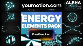 Free Energy Elements Pack - Electricity FX with Glow — AE