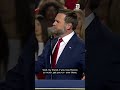 Vance claps back at protester who waved Mexican flag during his speech
