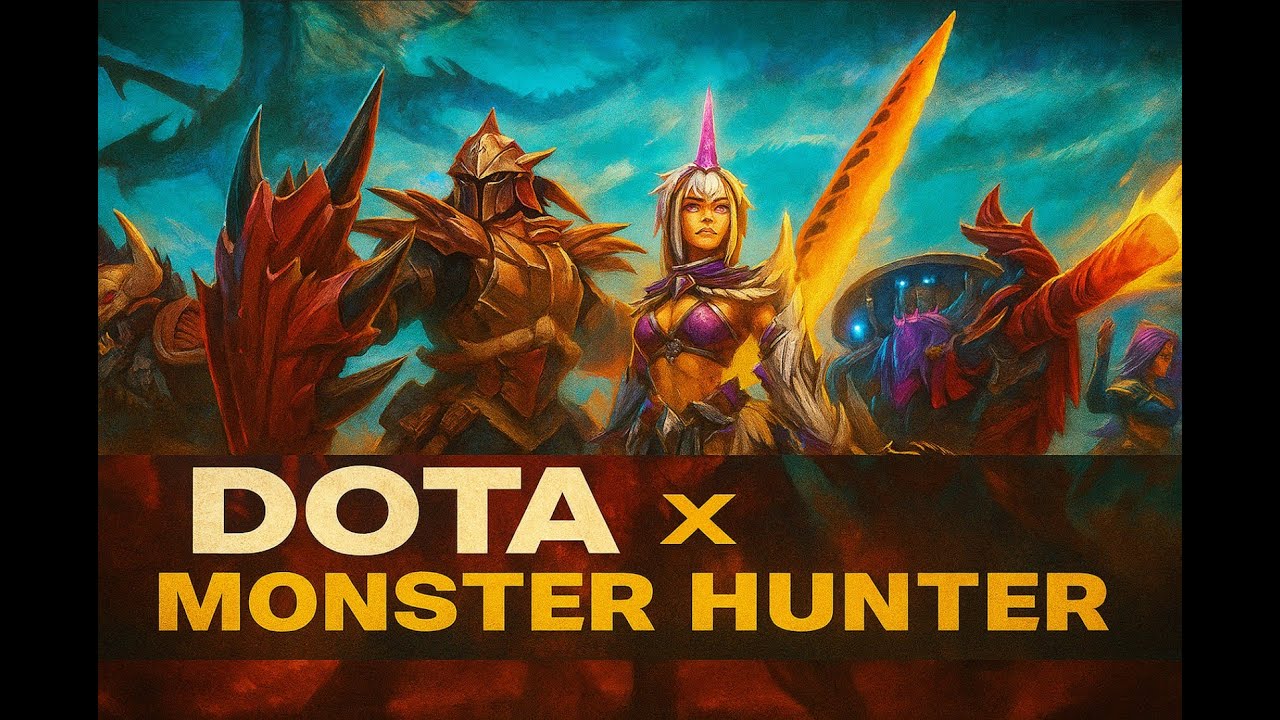 DOTA 2 x Monster Hunter Crossover Event Collab: Full Review & Reaction
