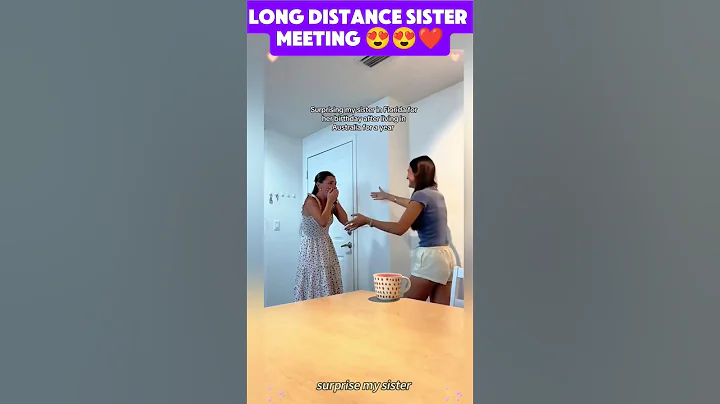 Long distance my sister 😍😍❤️ #surprise #reunion #family #familylove #military #shorts