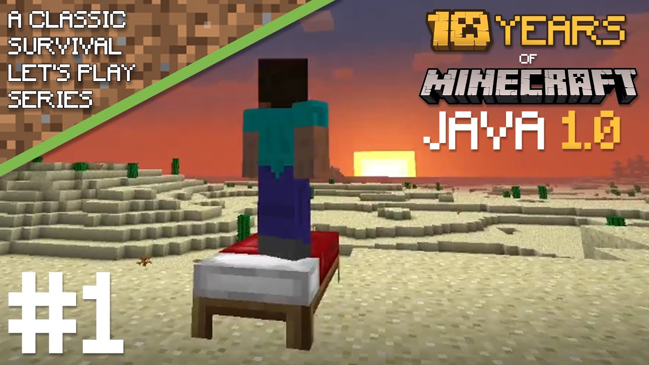 A NEW SURVIVAL ADVENTURE | Minecraft Java 1.0 | Episode #1 - YouTube
