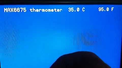 Max6675 thermocouple