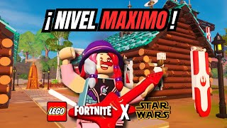 ¡MEJORE MI ALDEA DE STAR WARS AL NIVEL MAXIMO EN LEGO FORTNITE!  ¡ASI LA ORGANIZE!