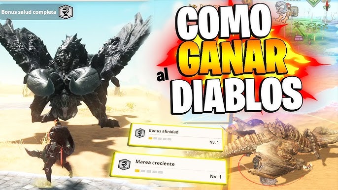 Analizando la armadura de Diablos Negra en Monster Hunter Now