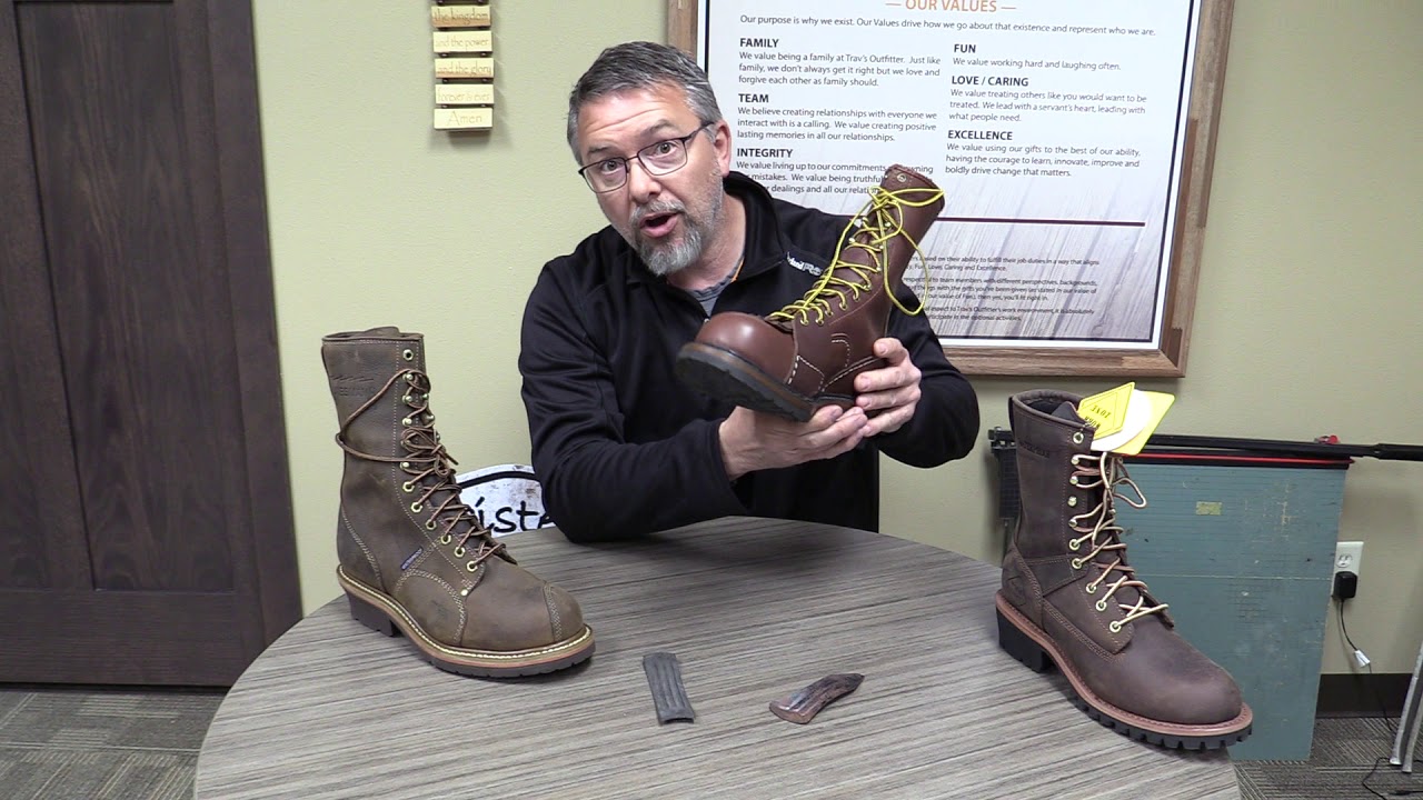 Trav's Outfitter Lineman Boots - YouTube