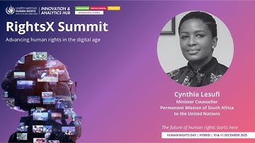 Welcome & Introduction | RightsX Summit (Day 1)