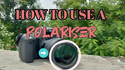 How to use a circular Polarizer for DSLR | Amazon basics Circular Polariser | Inovatrix Guys