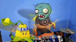 Plants Vs Zombies Theme drum cover  #drumcover