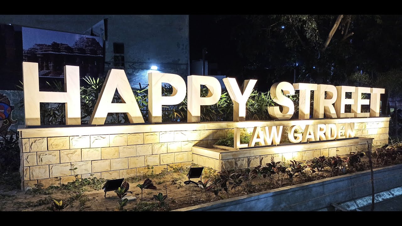 Happy Street Law Garden Ahmedabad YouTube