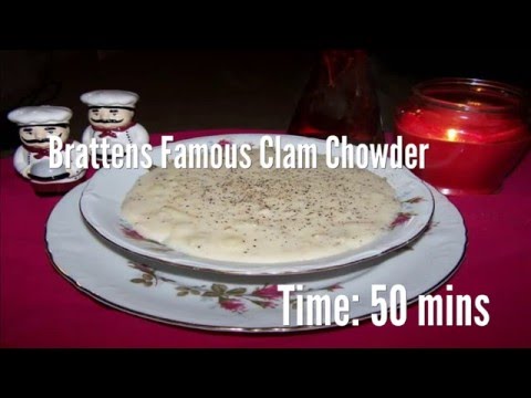 brattens famous clam chowder