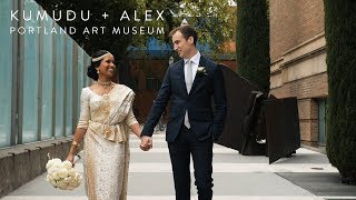Portland Art Museum Wedding Trailer | Kumudu + Alex