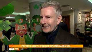 17.03.24 chats with Grand Marshall & Late Late Show Host Patrick Kielty