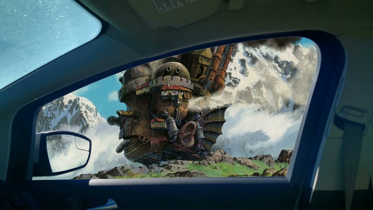 Relaxing Rain Sounds for Sleeping from Howls Moving Castle