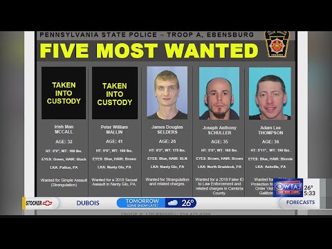 Cambria County Most Wantedabout.html