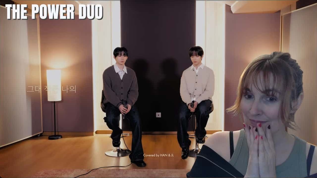 AHOF - HAN & JL 'You become my little world' COVER (Car, the garden) REACTION