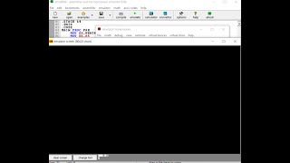 Clear screen and cursor position by assembly language 8086